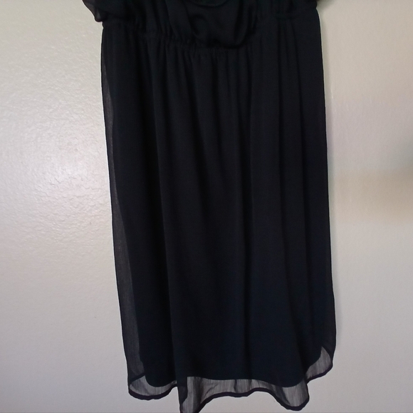 Women's Unbranded Black Sheer 90's Vintage Mesh Sleeveless Dress - Picture 7 of 16